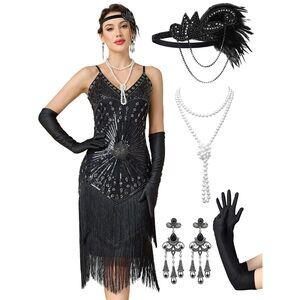 1656 Women's Flapper Dresses 1920s,great Gatsby Dresses Sequin